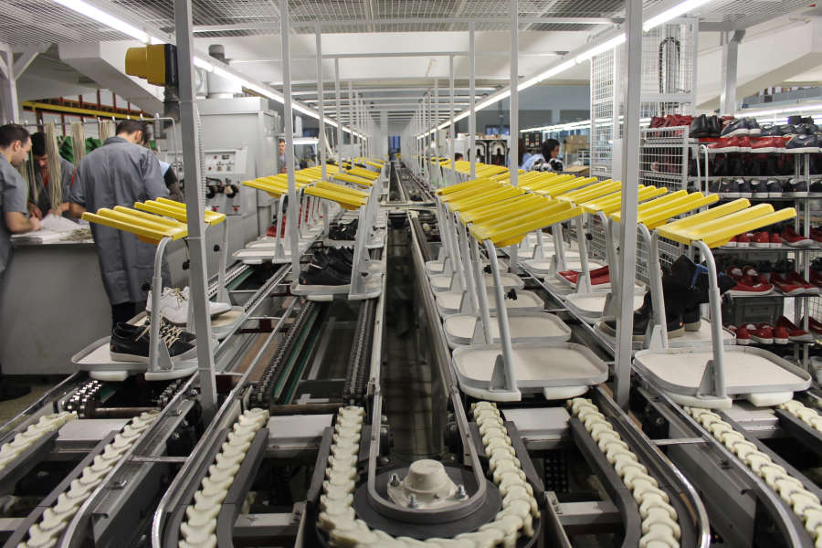 Modelo de produção de calçado personalizado INESC TEC