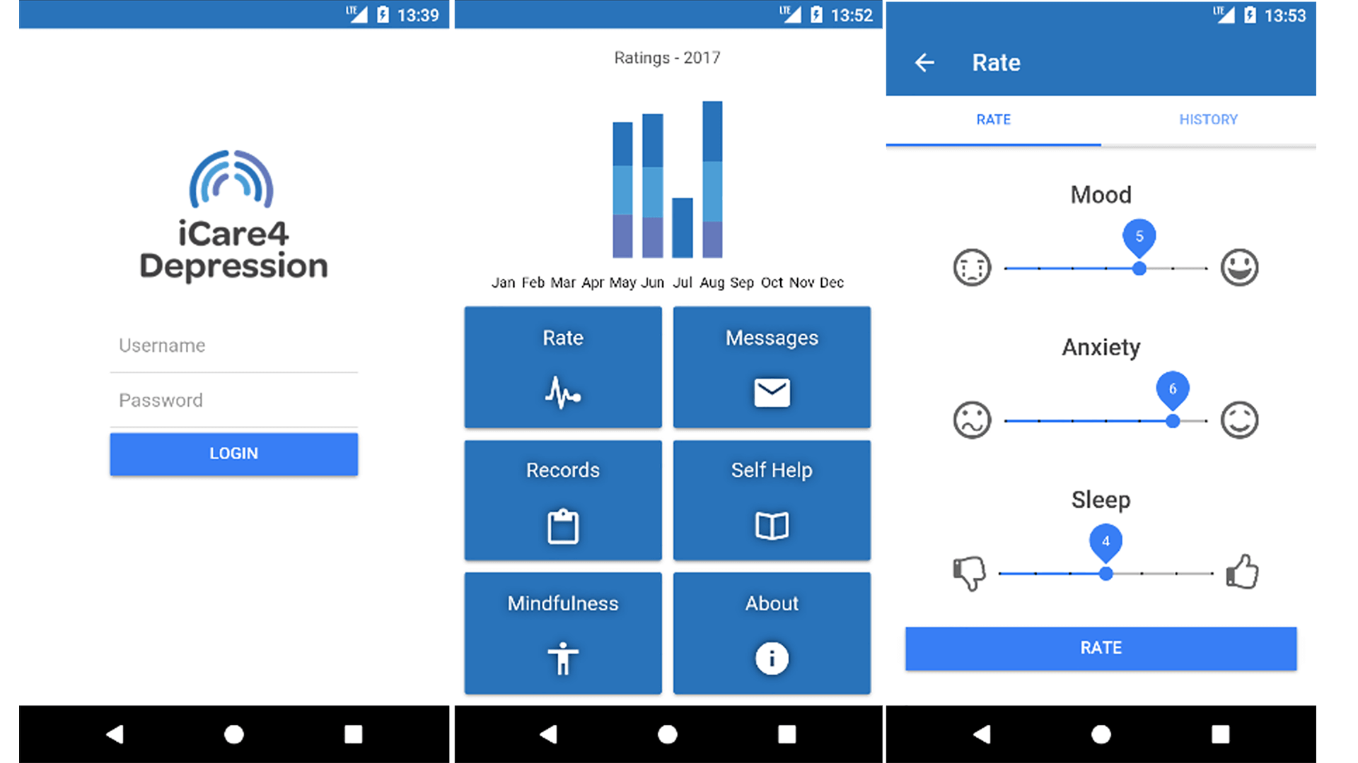 icare4depression app