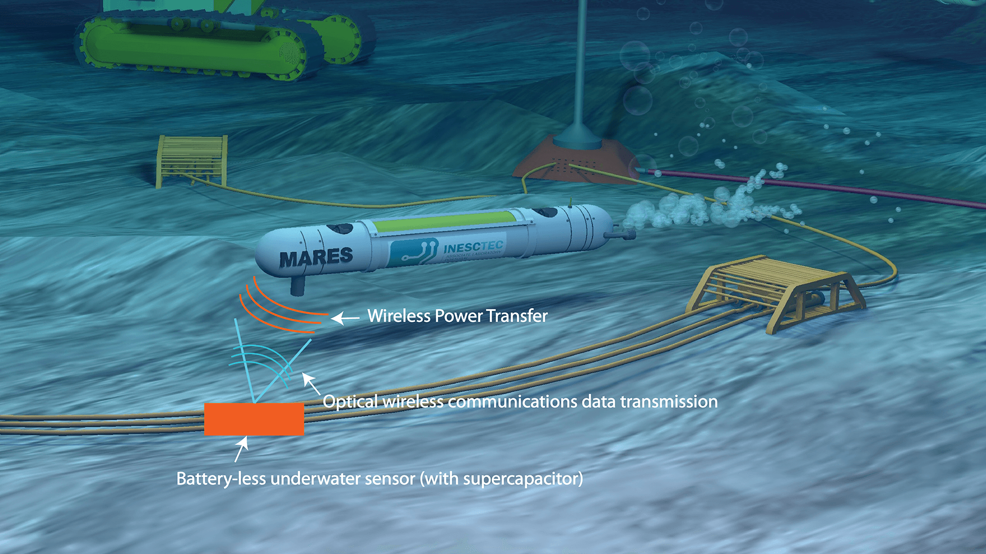 Project ENDURANCE charges underwater sensors through wireless INESC TEC